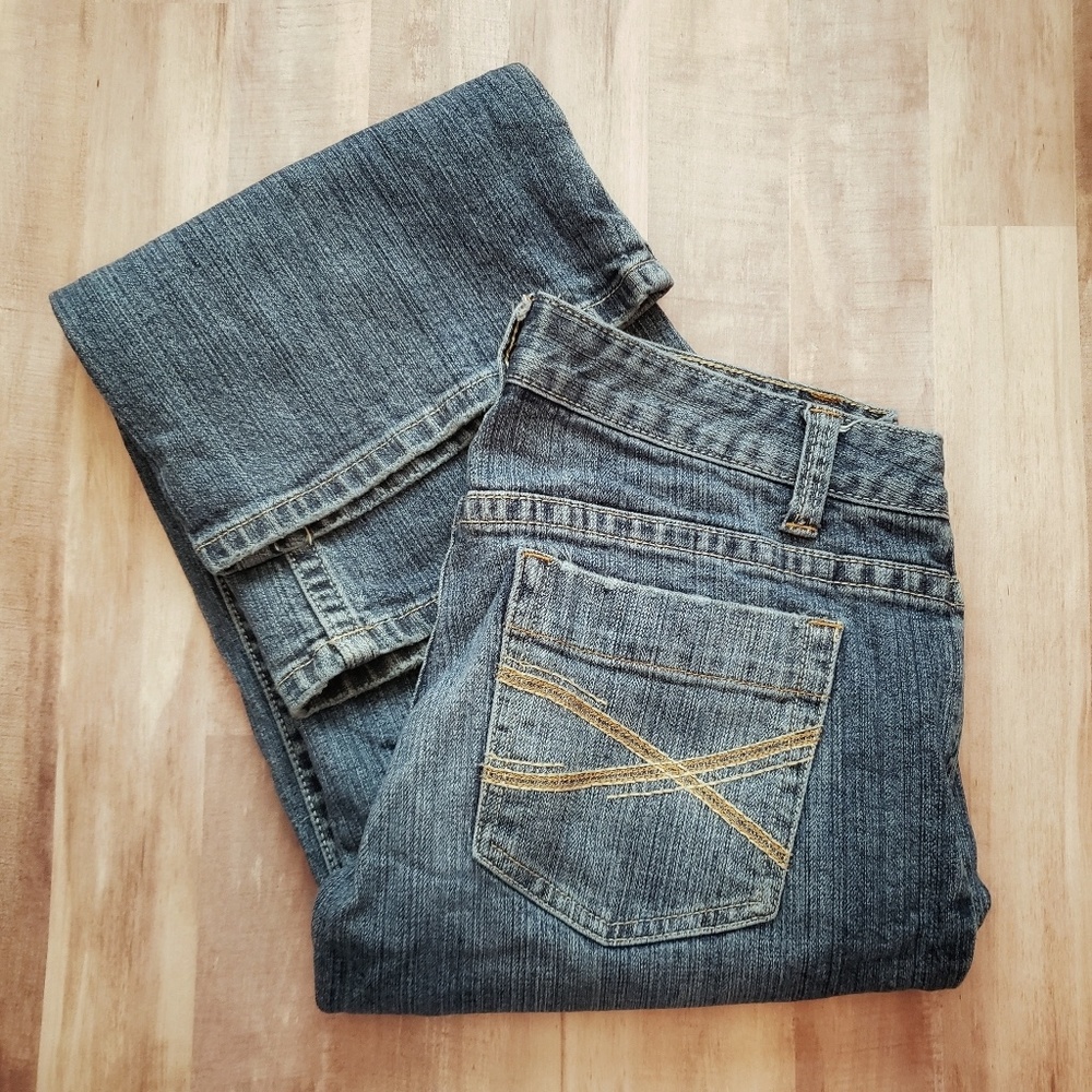 Aeropostale Hailey skinny flare Jean size 3/4